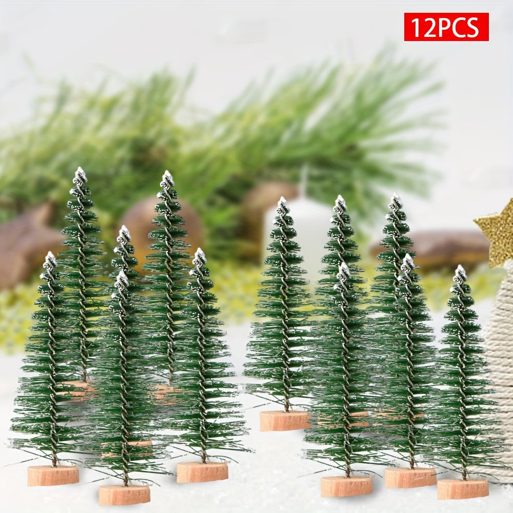 12 Mini Christmas Trees